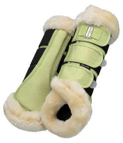 Felix Bühler Guêtres de dressage en polaire Teddy Essential (postérieurs) matcha Clearance