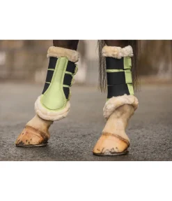 Felix Bühler Guêtres de dressage en polaire Teddy Essential (postérieurs) matcha Clearance