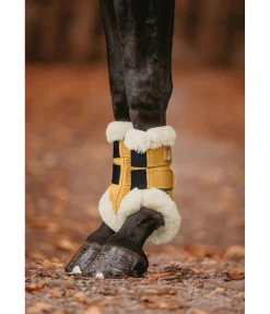 Felix Bühler Guêtres de dressage en polaire Teddy Essential (antérieurs) mangue dorée Best
