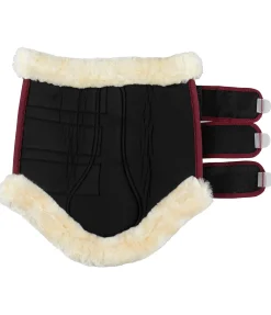 Felix Bühler Guêtres de dressage en polaire Teddy Essential (postérieurs) bordeaux Hot