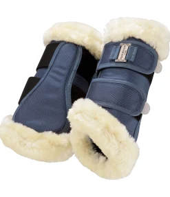 Felix Bühler Guêtres de dressage en polaire Teddy Essential (antérieurs) denim clair
