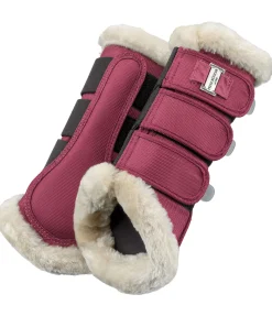 Felix Bühler Guêtres de dressage en polaire Teddy Essential (postérieurs) wild berry Best