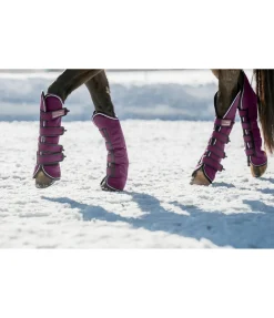 THERMO MASTER Guêtres de transport Kilian noir-violet Hot