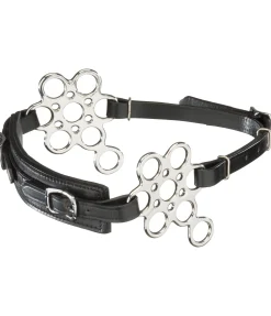 SILK STEEL Hackamore flower noir Best
