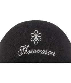 SHOWMASTER Housse de selle en polaire avec passant de sangle noir Discount