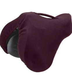 SHOWMASTER Housse de selle en polaire avec passant de sangle vignoble Discount