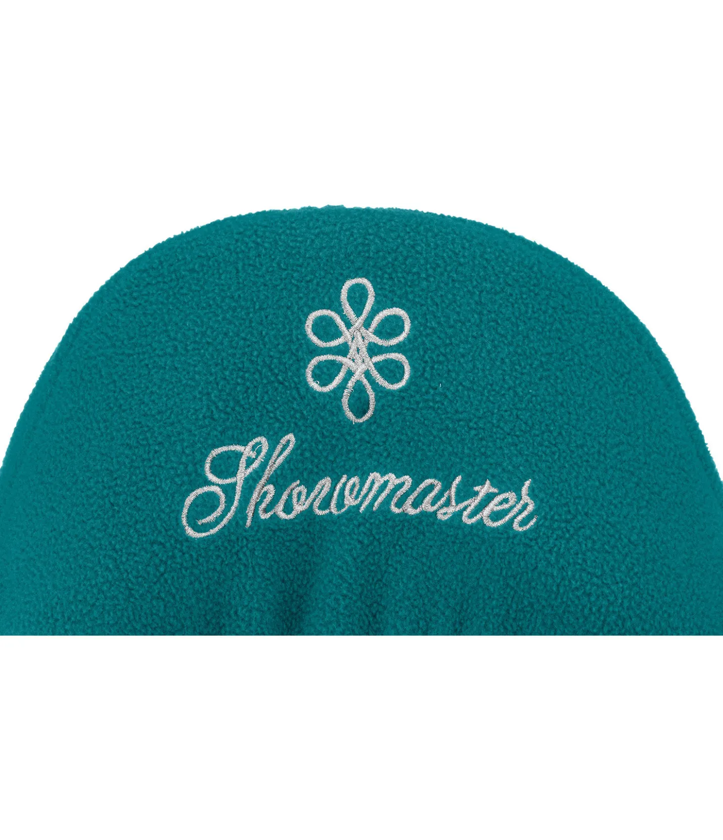 SHOWMASTER Housse de selle en polaire avec passant de sangle aquamarine Best