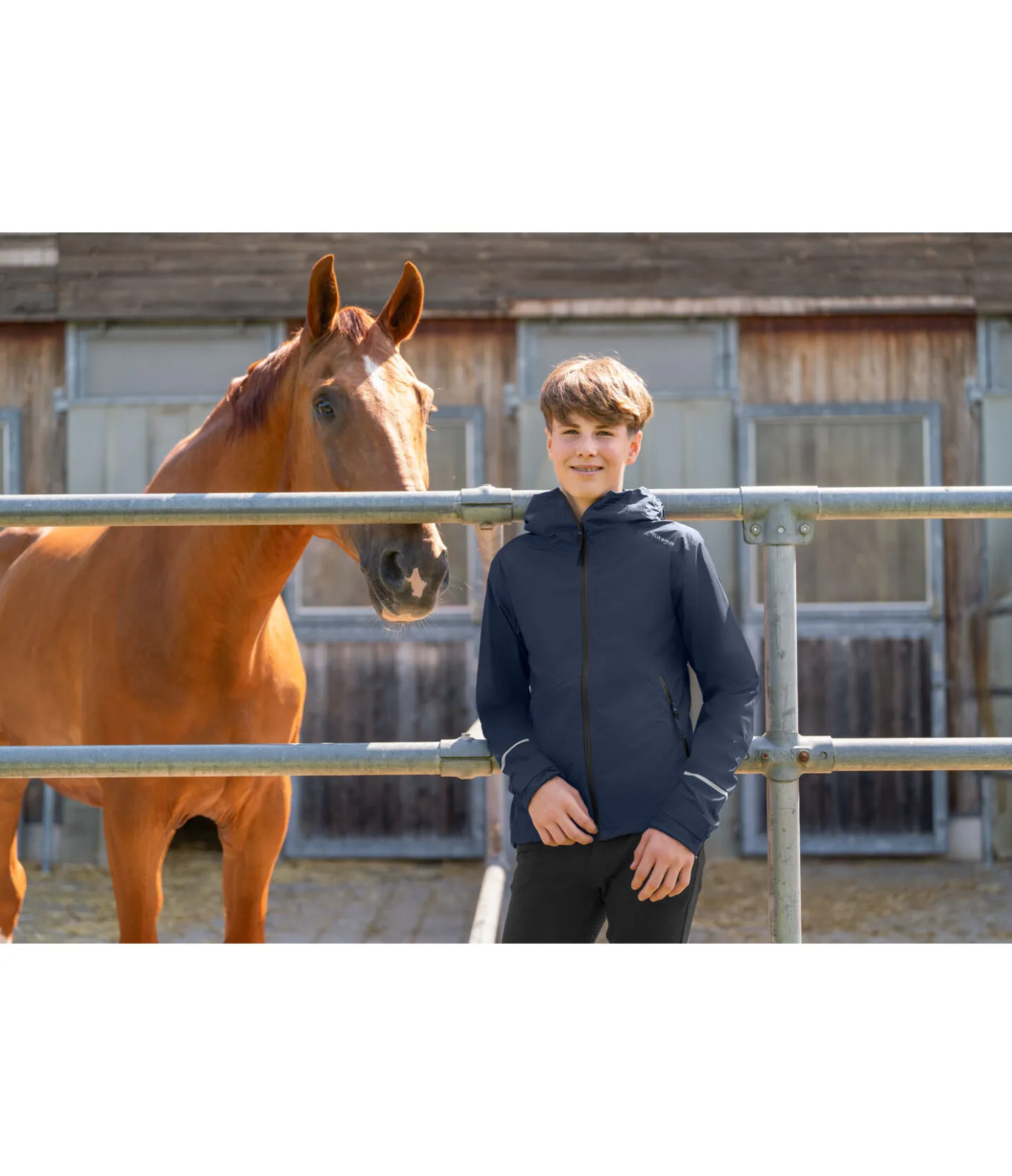 Felix Bühler Imperméable technique enfant Lane navy New