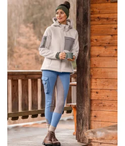 TWIN OAKS Jeans de randonnée avec fond intégral en matière synthétique Aspen denim