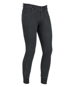Felix Bühler Jeans d'équitation avec fond intégral Grip homme San Francisco anthracite