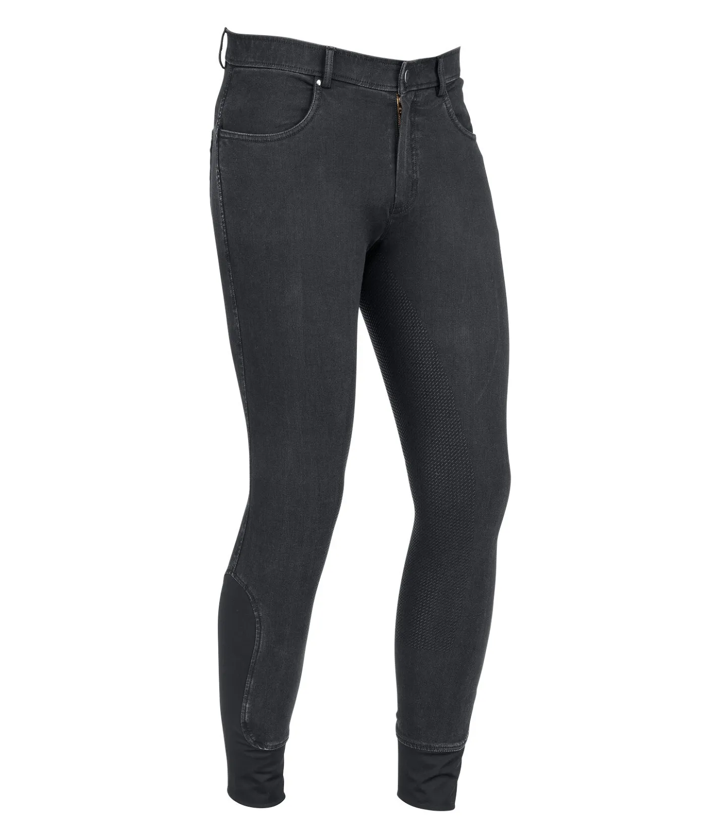 Felix Bühler Jeans d'équitation avec fond intégral Grip homme San Francisco anthracite