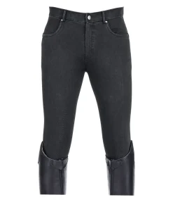 Felix Bühler Jeans d'équitation avec fond intégral Grip homme San Francisco anthracite