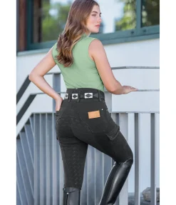 Felix Bühler Jeans d'équitation grip taille haute Laura anthracite Discount
