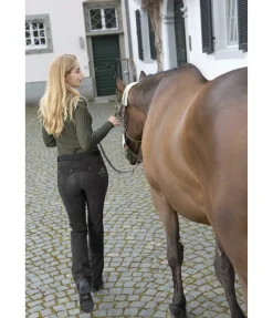 Felix Bühler Jeans d'équitation jodhpur à fond intégral grip Lysann anthracite Clearance