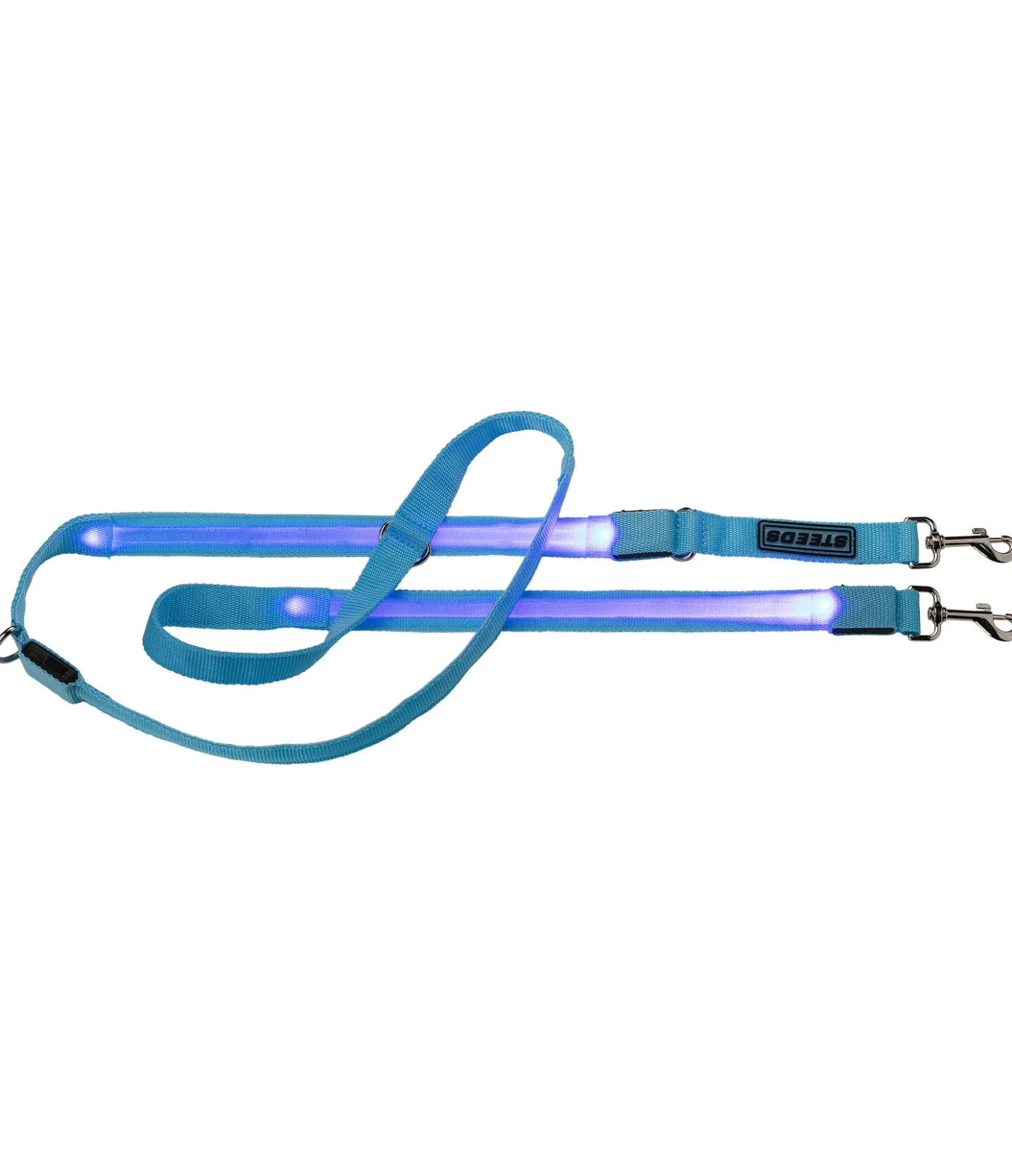 STEEDS Laisse pour chien LED Loom bleu Sale