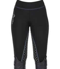 Equilibre Legging à fond intégral grip enfant Bailey noir/noir Outlet