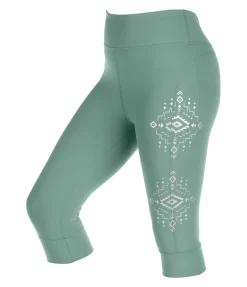 Volti by STEEDS Legging corsaire de voltige Enfant et Ado Mona trèfle Hot