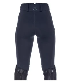 Equilibre Legging d'équitation à basanes grip enfant Liori marine Clearance
