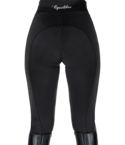 Equilibre Legging d'équitation à basanes grip Dana noir Discount