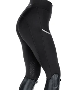 Equilibre Legging d'équitation à basanes grip Dana noir Discount