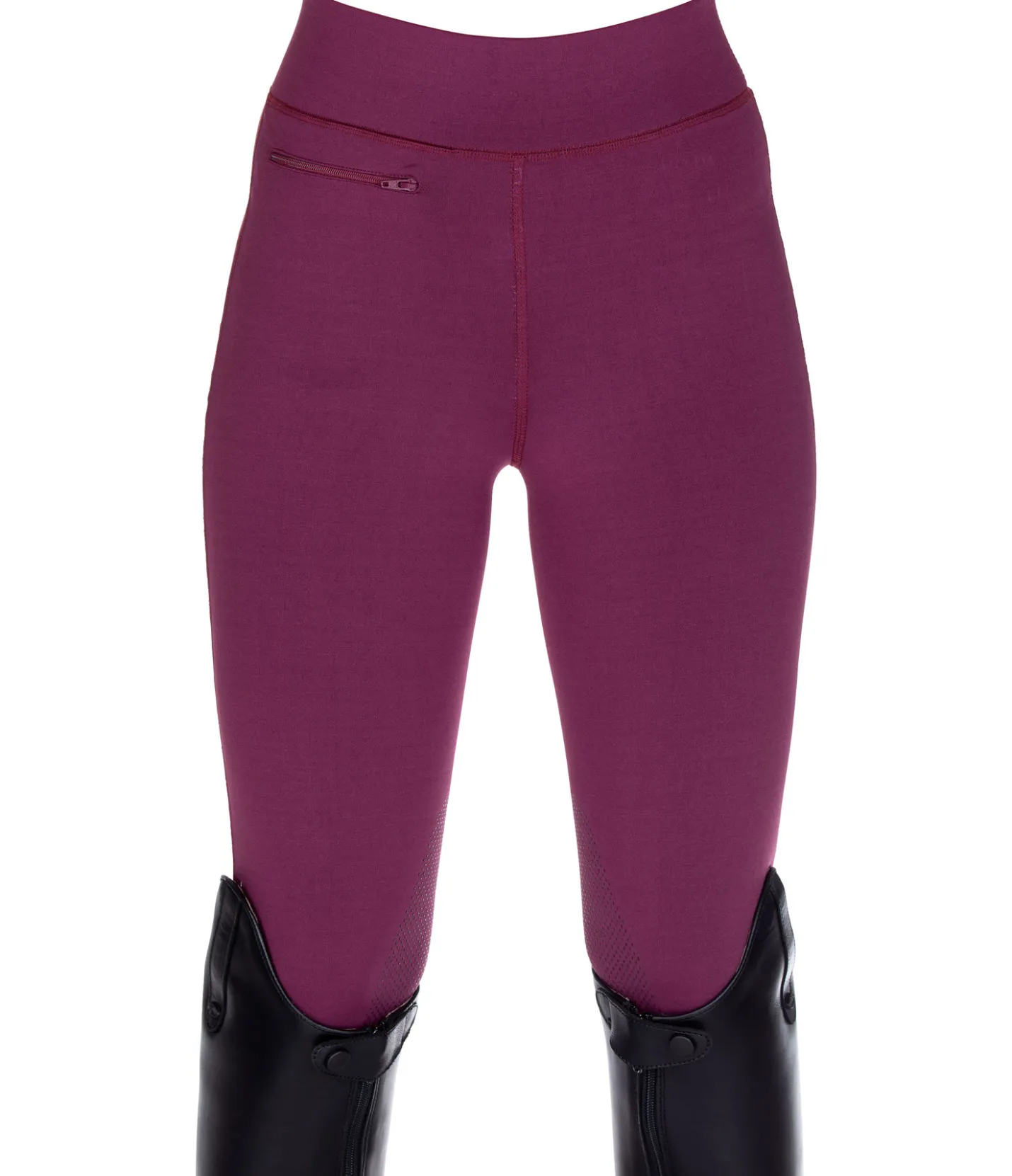 Equilibre Legging d'équitation à basanes grip enfant Casey wild berry Outlet