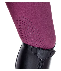 Equilibre Legging d'équitation à basanes grip enfant Casey wild berry Outlet