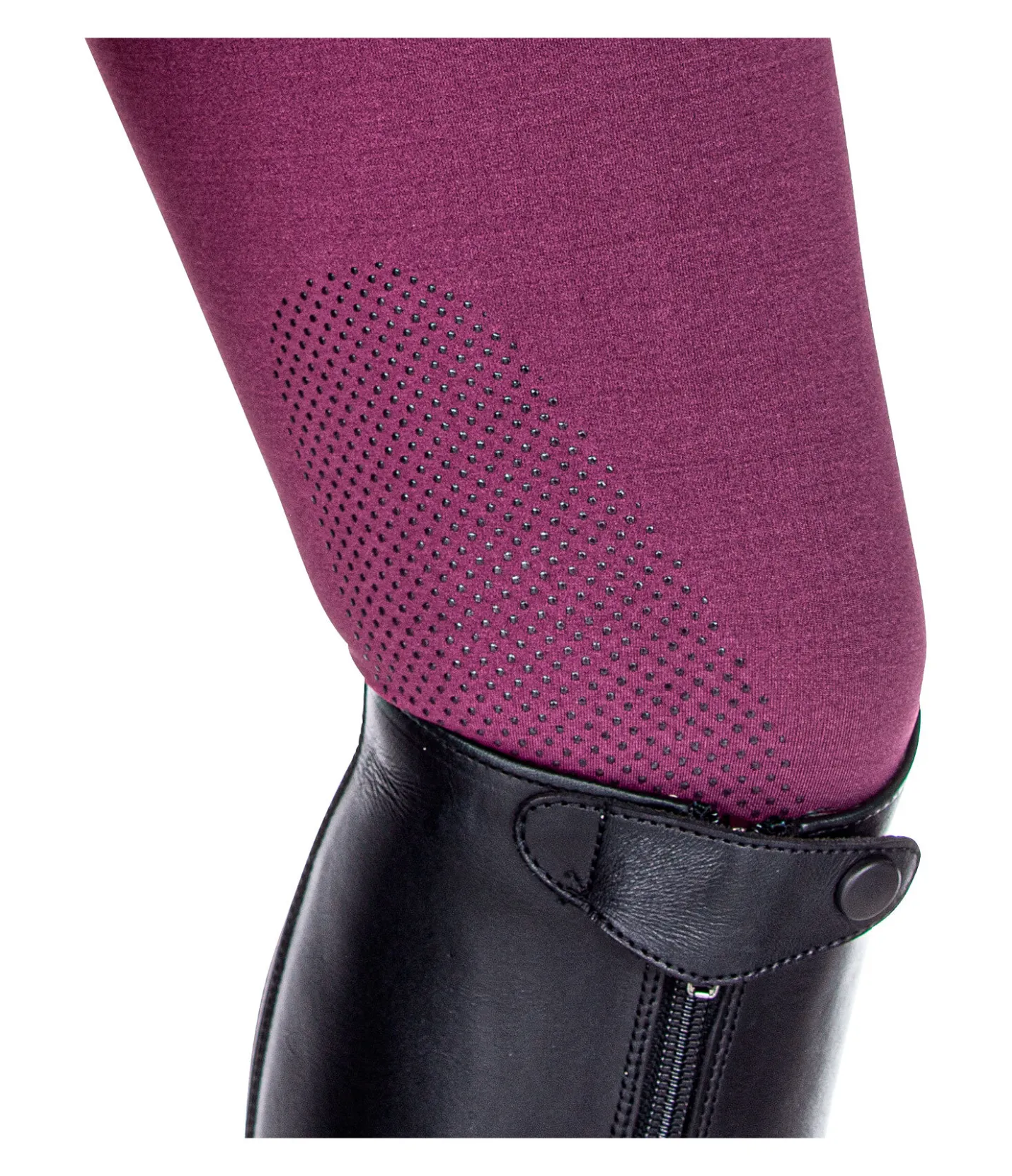 Equilibre Legging d'équitation à basanes grip enfant Casey wild berry Outlet