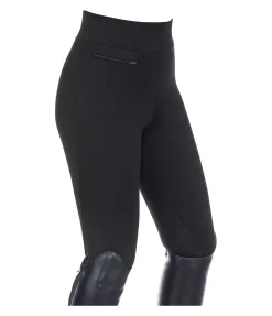 Equilibre Legging d'équitation à basanes grip enfant Casey noir