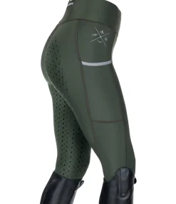 Felix Bühler Legging d'équitation à fond intégral grip Liliana II forêt New