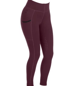 Felix Bühler Legging d'équitation à fond intégral Grip Anneke prune Outlet