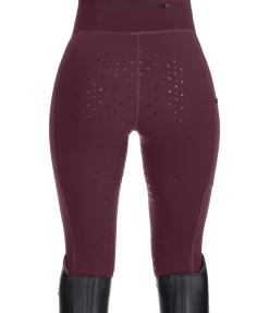 Felix Bühler Legging d'équitation à fond intégral Grip Anneke prune Outlet