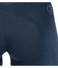 Equilibre Legging d'équitation à fond intégral grip enfant Nivia II denim foncé Online