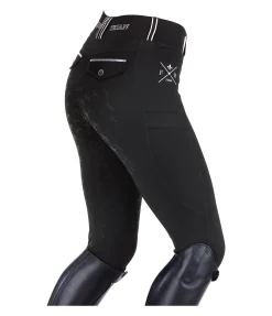 Felix Bühler Legging d'équitation à fond intégral grip Malena noir