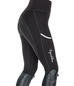 Equilibre Legging d'équitation à fond intégral grip Isabelle noir Best