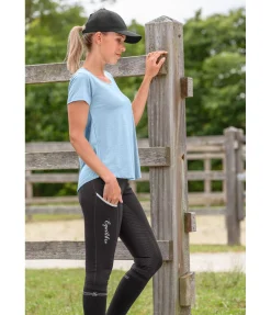 Equilibre Legging d'équitation à fond intégral grip Isabelle noir Best
