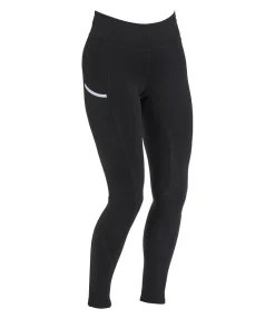 Equilibre Legging d'équitation à fond intégral grip Nahla noir Outlet