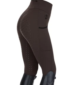 Felix Bühler Legging d'équitation à fond intégral Grip Anneke marron foncé Best