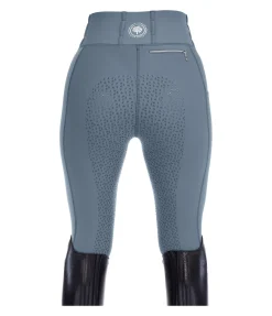 Felix Bühler Legging d'équitation à fond intégral Grip Life Cycle bleu fumée Best