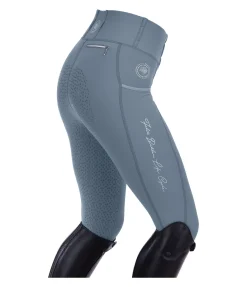 Felix Bühler Legging d'équitation à fond intégral Grip Life Cycle bleu fumée Best
