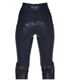 Felix Bühler Legging d'équitation à fond intégral grip enfant Abigail II navy New
