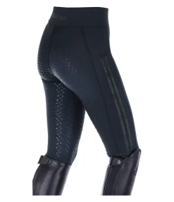 Equilibre Legging d'équitation à fond intégral grip enfant Coralie navy Outlet