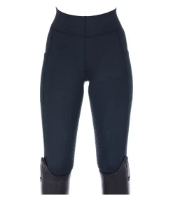 Equilibre Legging d'équitation à fond intégral grip enfant Coralie navy Outlet