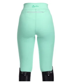 Equilibre Legging d'équitation à fond intégral grip enfant Jona aqua menthe Discount