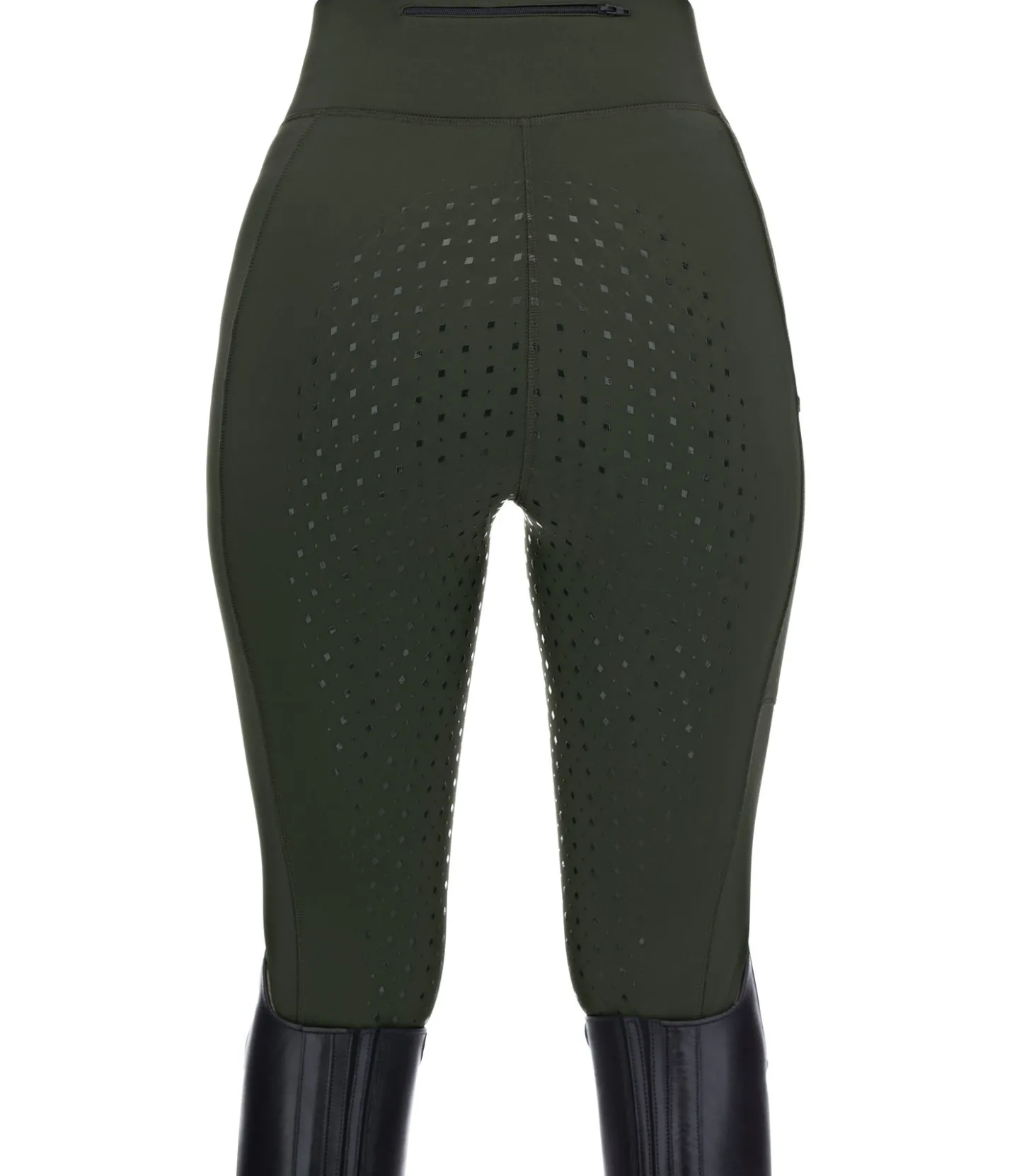 Felix Bühler Legging d'équitation à fond intégral Grip Anneke kaki Clearance