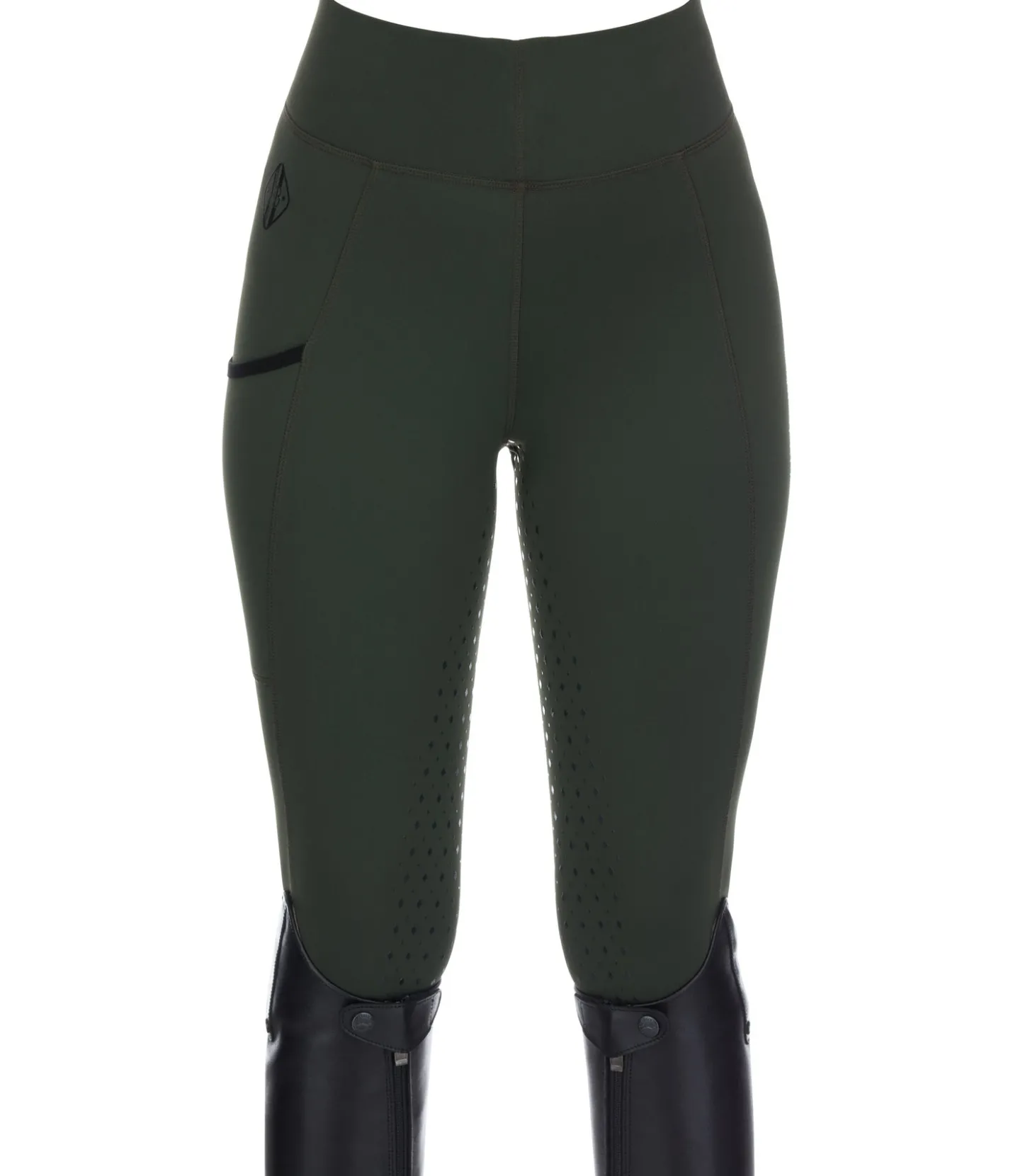 Felix Bühler Legging d'équitation à fond intégral Grip Anneke kaki Clearance