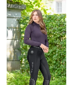 Felix Bühler Legging d'équitation à fond intégral Grip Life Cycle noir Outlet