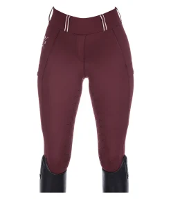 Felix Bühler Legging d'équitation à fond intégral grip Malena acajou Best