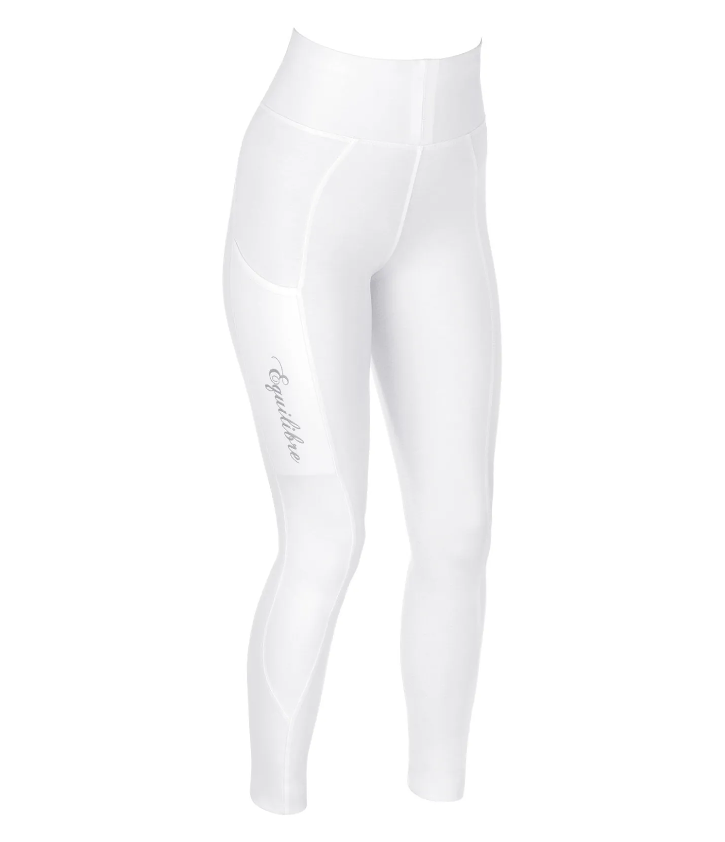 Equilibre Legging d'équitation à fond intégral grip Isabelle blanc Outlet