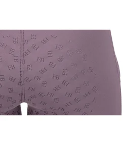 Felix Bühler Legging d'équitation à fond intégral grip enfant Tine raisin