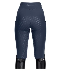Felix Bühler Legging d'équitation à fond intégral grip enfant Laser Cut navy Outlet